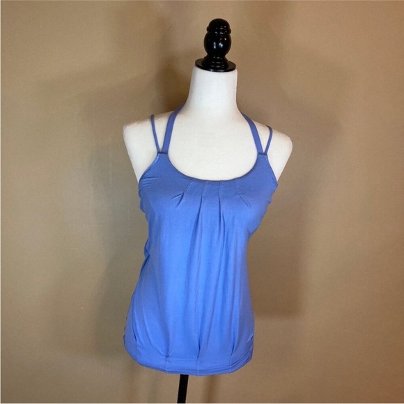 Lululemon yoga Blue Strappy Top - Picture 1 of 5